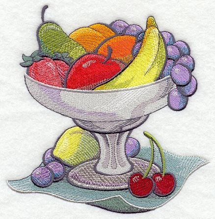 Abstract Fruit Bowl