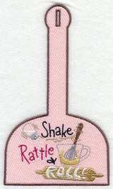 Shake, Rattle, and Roll Towel Topper