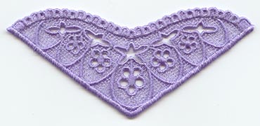 Forget-me-not Floral Inset (Lace)