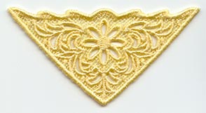 Delightful Daisy Floral Inset (Lace)