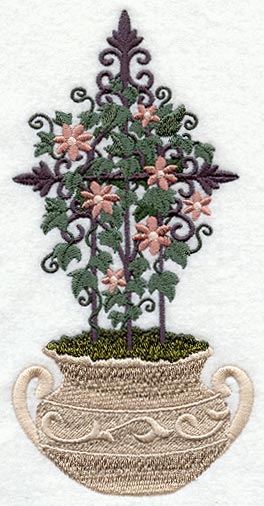 Vine-Covered Trellis Topiary