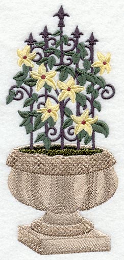 Clematis Trellis Topiary