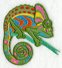 Caribbean Creatures Chameleon