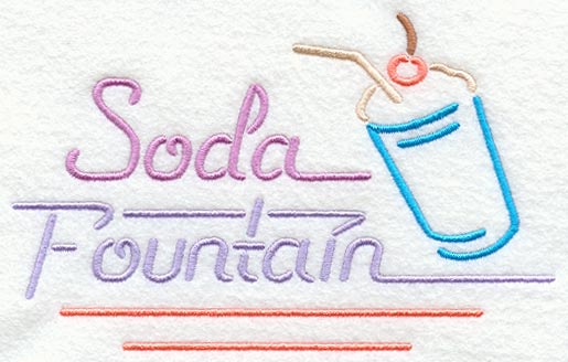 Soda Fountain Neon Sign