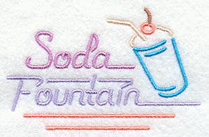 Soda Fountain Neon Sign
