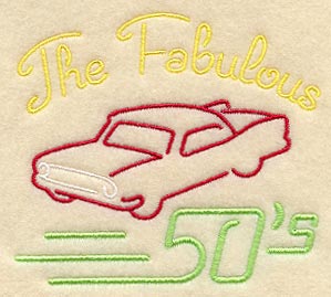 Fabulous Fifties Neon Sign