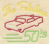 Fabulous Fifties Neon Sign