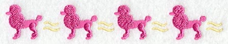 Pretty Poodle Border