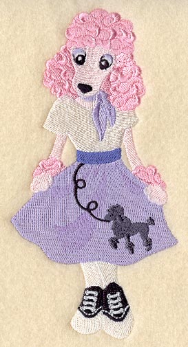 Pauline Poodle at the Sock Hop