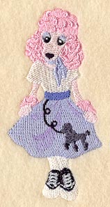 Pauline Poodle at the Sock Hop