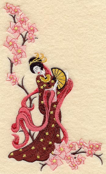 Cherry Blossom Beauty Scene