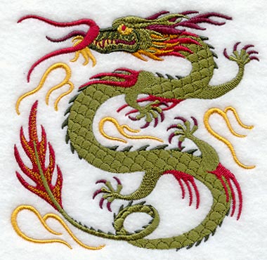 Chinese Dragon Square