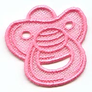 Baby Pacifier (Lace)