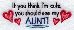 If You Think I'm Cute…Aunt