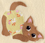 Baby Kitten in Pajamas