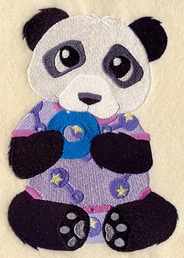 Baby Panda in Pajamas