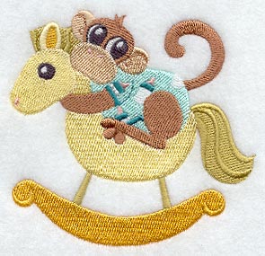 Baby Monkey in Pajamas