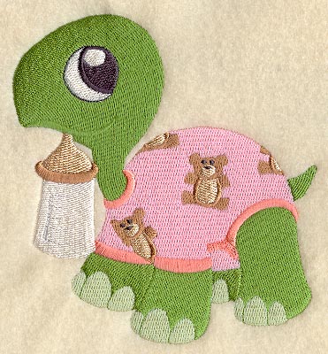 Baby Turtle in Pajamas