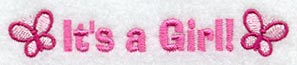 It's a Girl!
