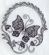 Butterfly Frame (Blackwork)