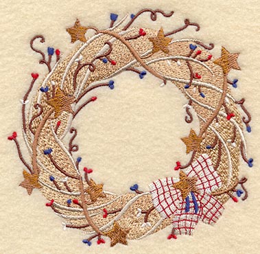 Country Summer Wreath