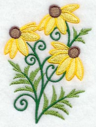 Whimsical Black-Eyed Susan