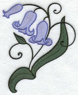 Whimsical Bluebell Wildflower