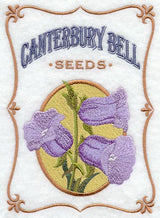 Canterbury Bells Seed Packet