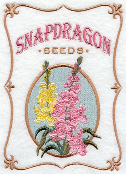 Snapdragon Seed Packet