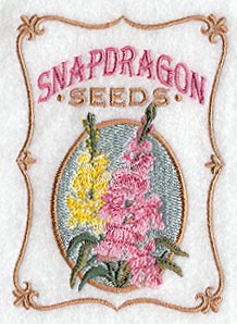 Snapdragon Seed Packet
