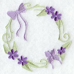 Heirloom Butterfly Wreath