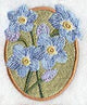 Forget-me-not Oval