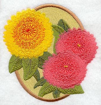 Zinnia Oval