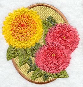 Zinnia Oval