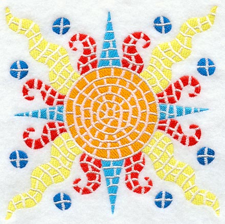 Mosaic Sun Square