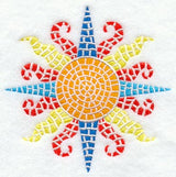 Mosaic Sun Circle