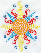 Mosaic Sun Oval