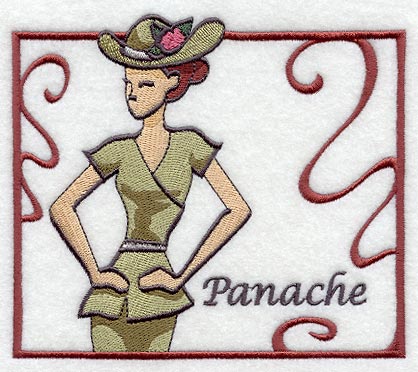 Glamour Girl Lauren - with Frame