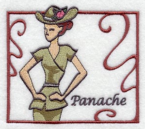 Glamour Girl Lauren - with Frame