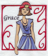 Glamour Girl Hedy - with Frame