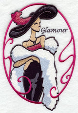 Glamour Girl Mae - with Frame