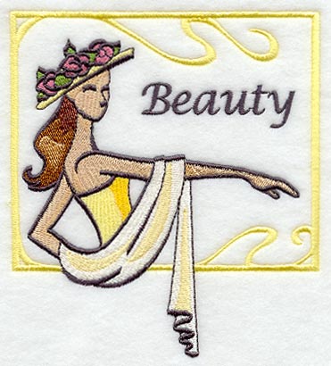 Glamour Girl Sophia - with Frame