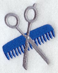 Comb and Scissors