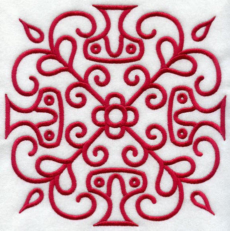 Transylvanian Folk Art Square