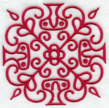 Transylvanian Folk Art Square