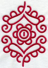 Transylvanian Folk Art Oval