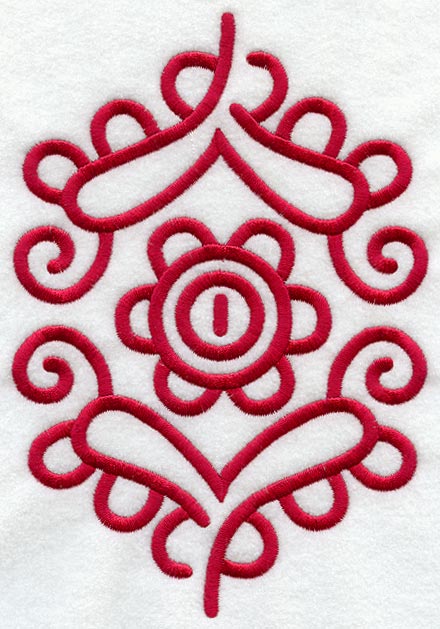 Transylvanian Folk Art Oval