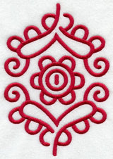 Transylvanian Folk Art Oval