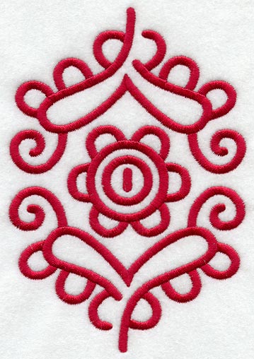 Transylvanian Folk Art Oval