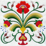 Swedish Folk Art Square